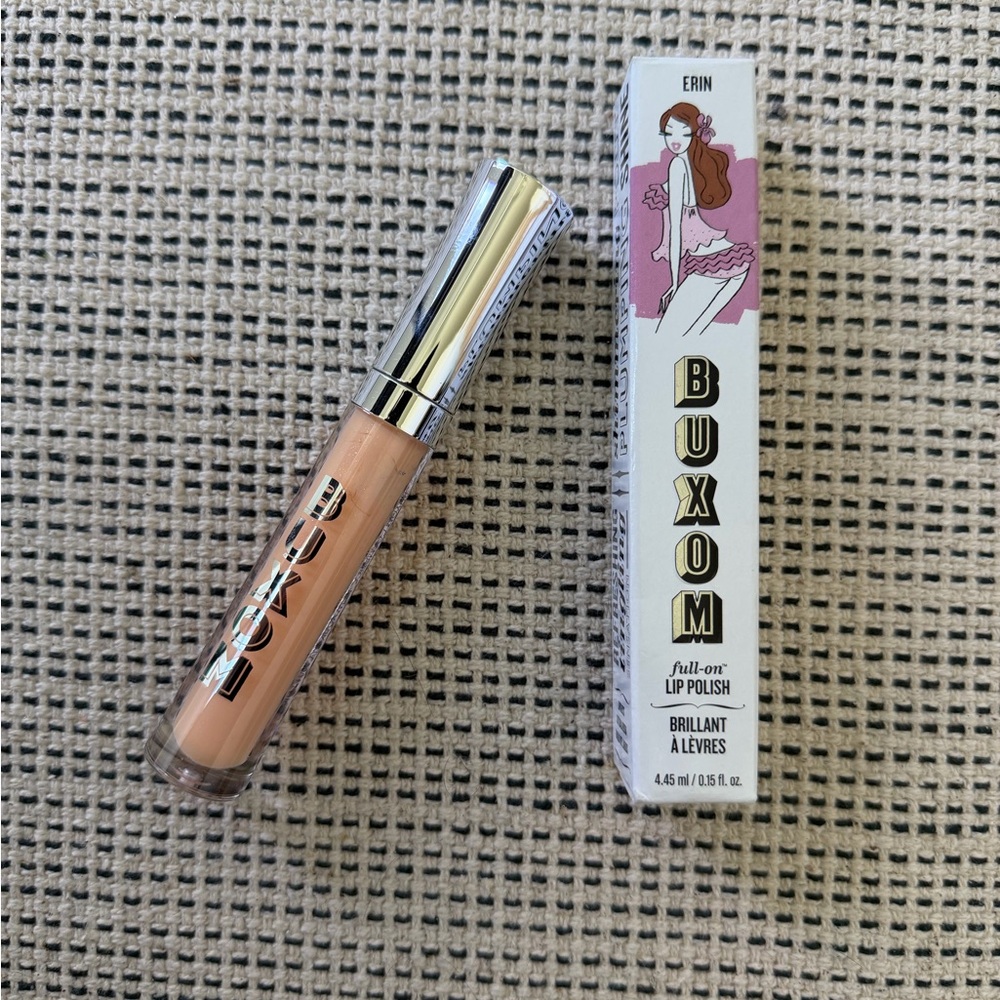 Buxom Full-On Lip Polish in Nude Peach Gloss